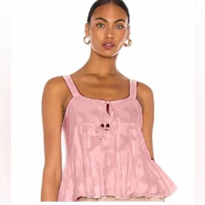 Karina Grimaldi Melanie Jacquard Cami Top small NWT